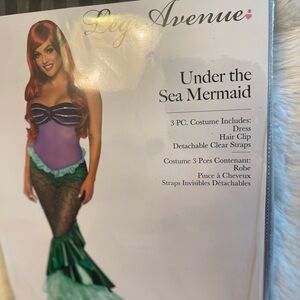 Leg Avenue Disney Under the Sea Costume – Mermaid Halloween Dress Ariel